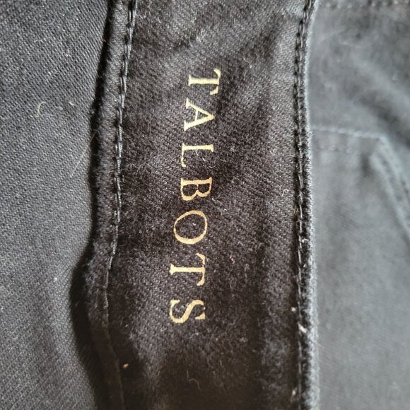 Talbots Signature Slimming 6 Black Straight Leg Jeans For Women - Picture 3 of 5